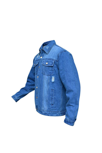 Blue Chocolate Bar Denim Jacket