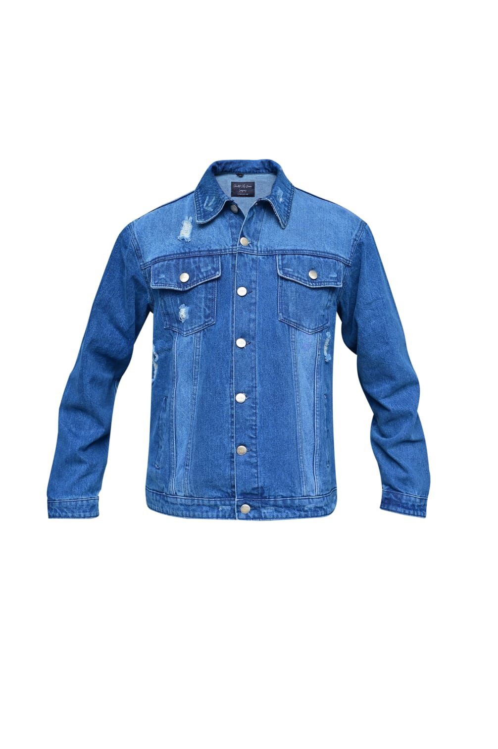 Blue Chocolate Bar Denim Jacket