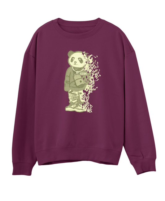 Dispersed Panda Logo Sweatshirt